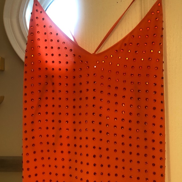 Marciano All Over Rhinestone Dress - Picture 3 of 6